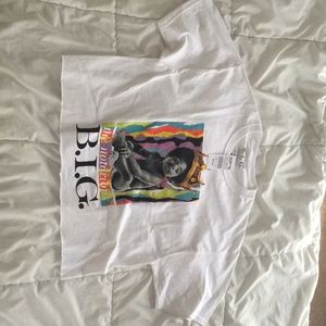 Notorious big crop top